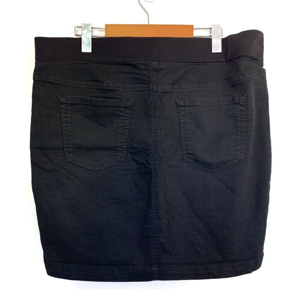 GAP Black Mini Skirt Ladies Size Large - Picture 2 of 5